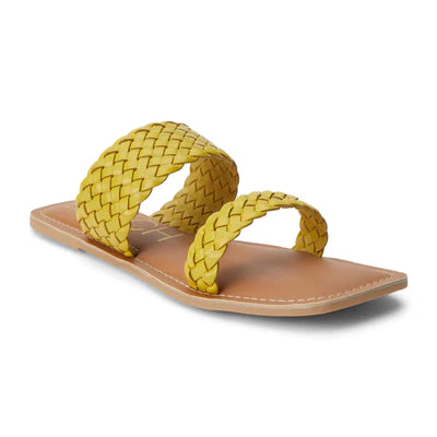 Bikini Slide Sandal - Yellow