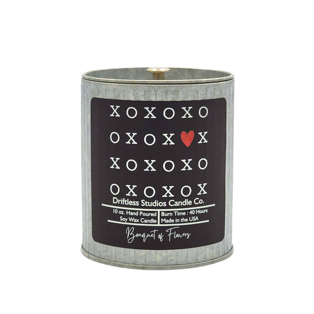 XOXO Heart Valentines Day Farmhouse Candle - Valentines Gift